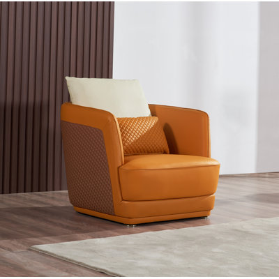 Glamour Leather Club Chair