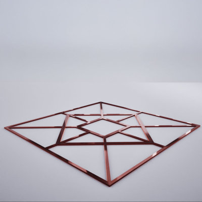 Miroir or rose Jamestown