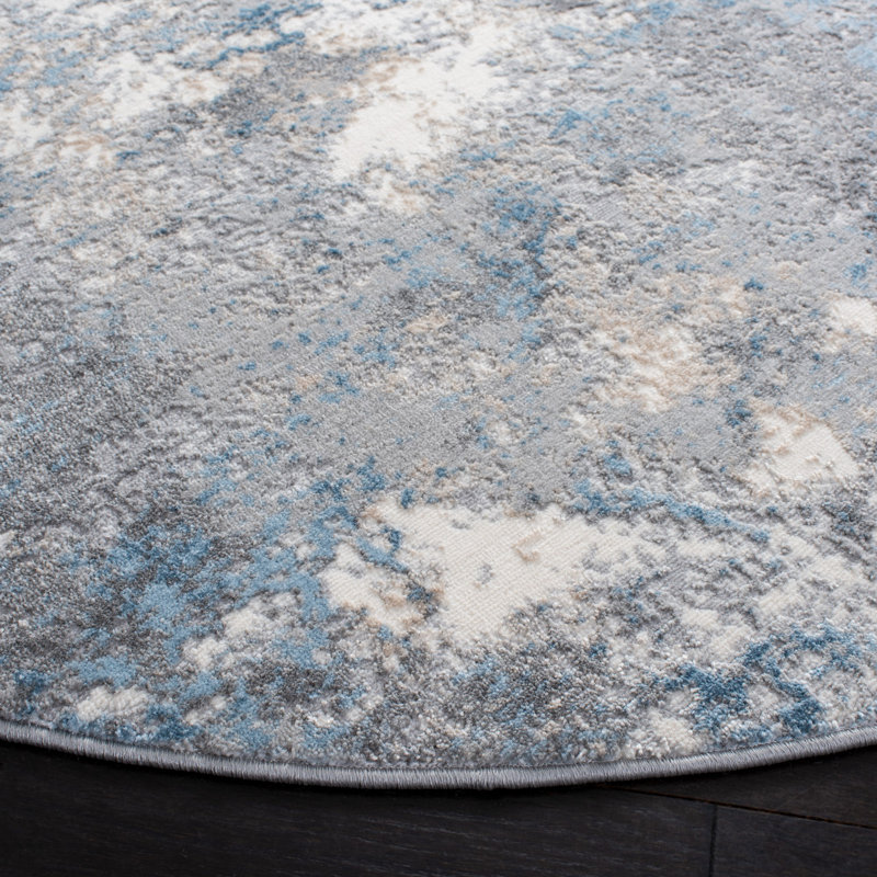 Brantner Performance Abstract Rug, Rectangle 4' x 6'