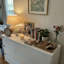 Commode blanche 9 tiroirs Elegant