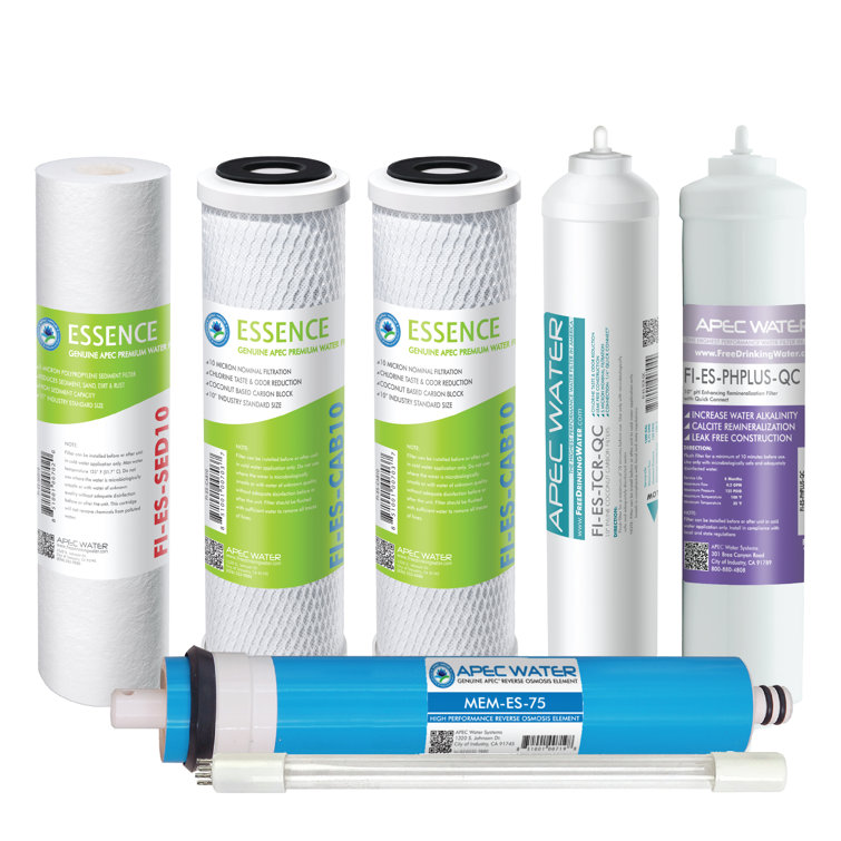 Système complet de filtration d'eau de remplacement