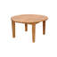Brianna Outdoor Round Teak Coffee Table