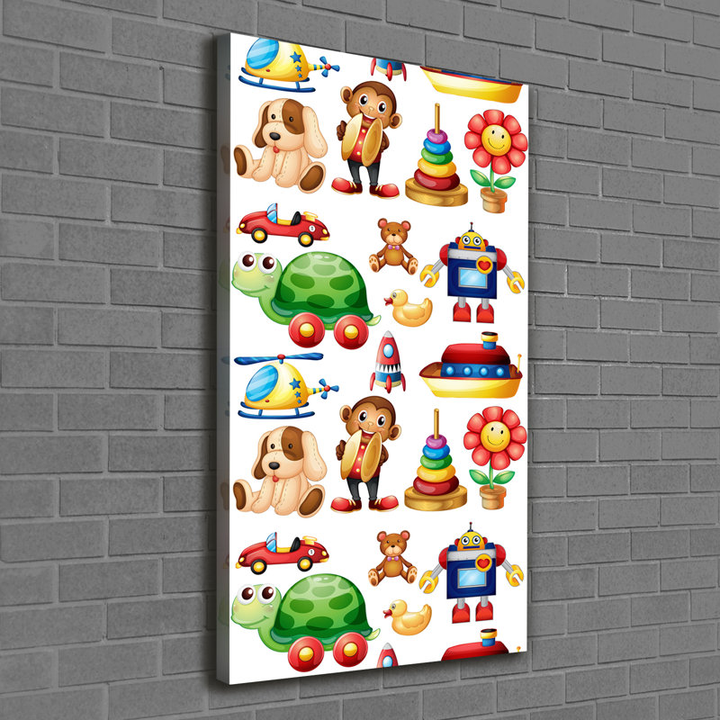 Toys - Wrapped Canvas Print