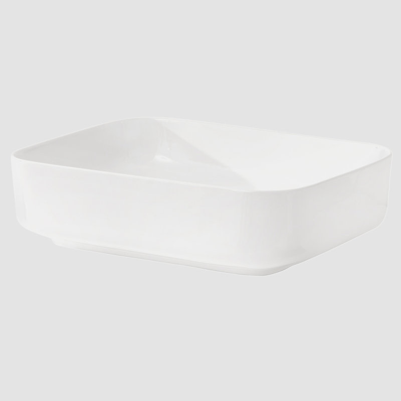 Go Peak Track 15'' Ceramic Rectangular Bathroom Sink