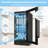 15 Inch Built-in/Freestanding Beverage Refrigerator Cooler 130 Can Beer Cooler Mini Beer Drink Fridge with Glass Door and Lock Under Counter Black Classic Series-119757877-119757876