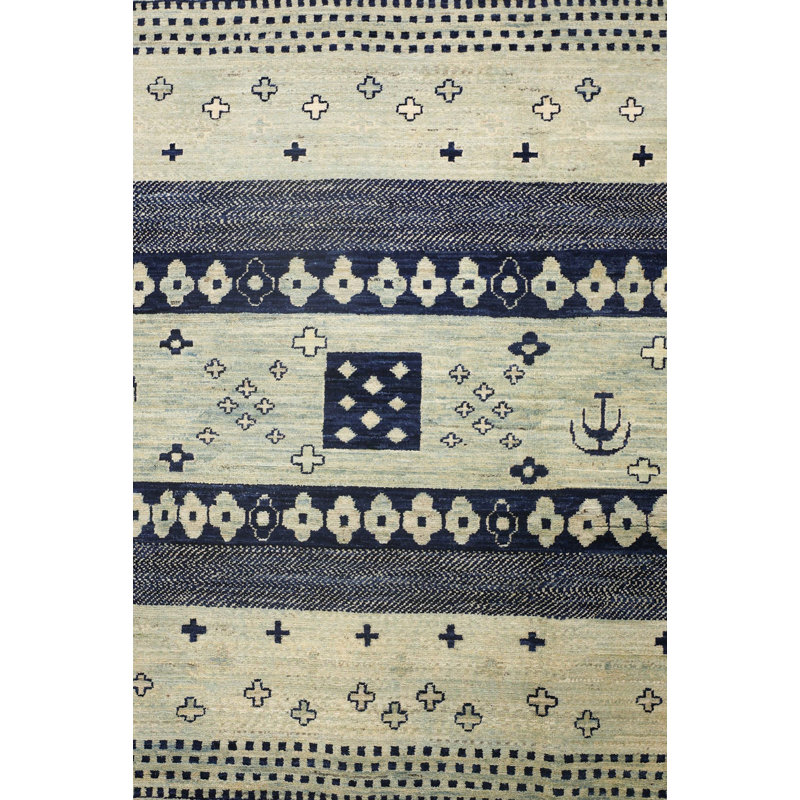 Tapis rectangulaire nouvel âge unique 11 pi x 13 pi 5 po One-of-a-Kind