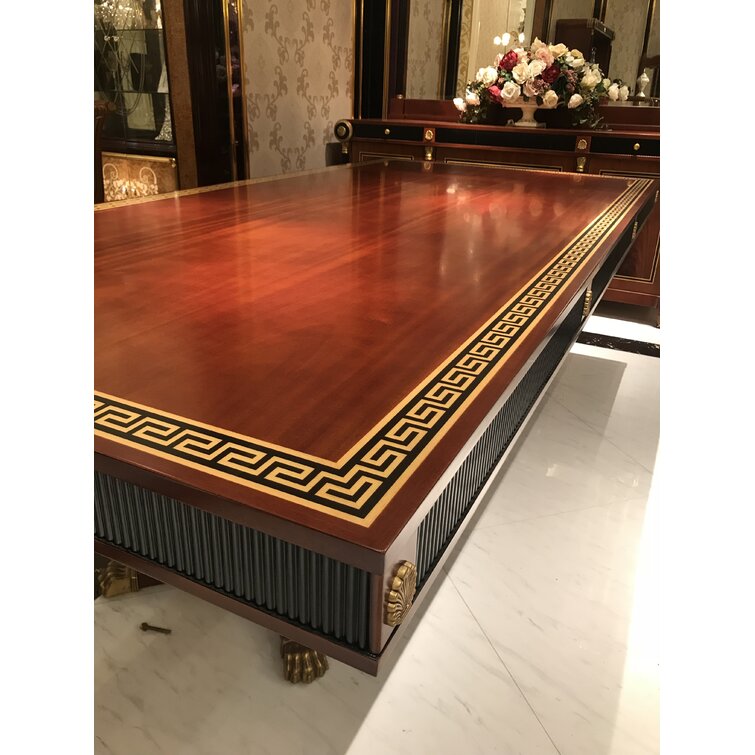 Infinity Furniture Import Louis Dining Table LV7122 Walnut
