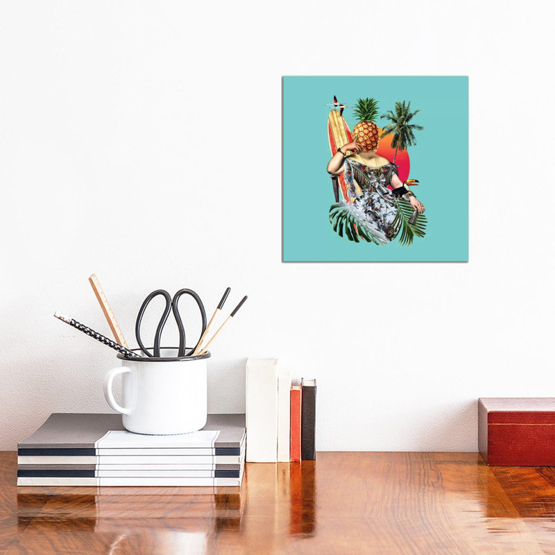 Chillax, Square by Ali Gulec - Wrapped Canvas Print, 30.48 cm H x 30.48 cm W x 1.91 cm D