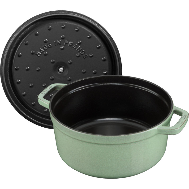 Cocotte ronde en fonte La Cocotte, Sauge, 7 pintes
