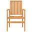 Denooyer Stacking Patio Dining Armchair