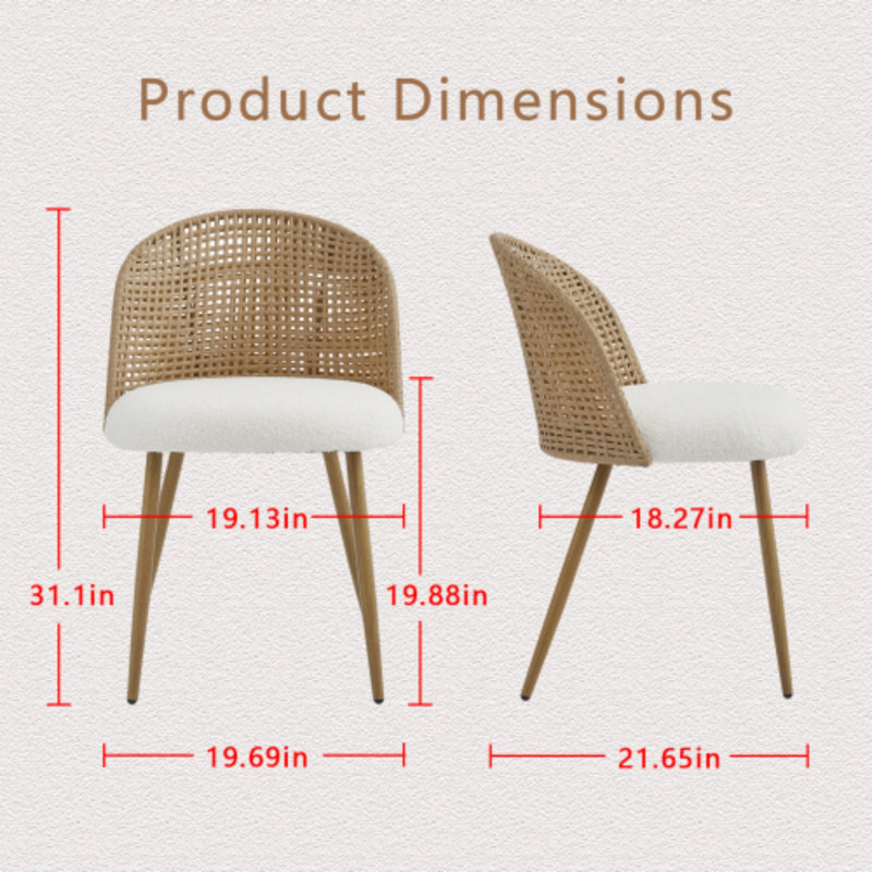 Ensemble 5 pièces de table et chaises, 5