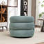 Fauteuil demi-tonneau rembourré et pivotant-1711897624