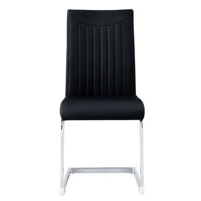 Chaise d'appoint en similicuir
