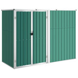 Remise de rangement en acier l 7,38 pi x P 2,92 pi