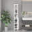 Tall Bathroom Storage Cabinet With Adjustable Shelves, Slim Design, Anti-Tip, Open Compartments, Ideal For Small Spaces And Home Organization
