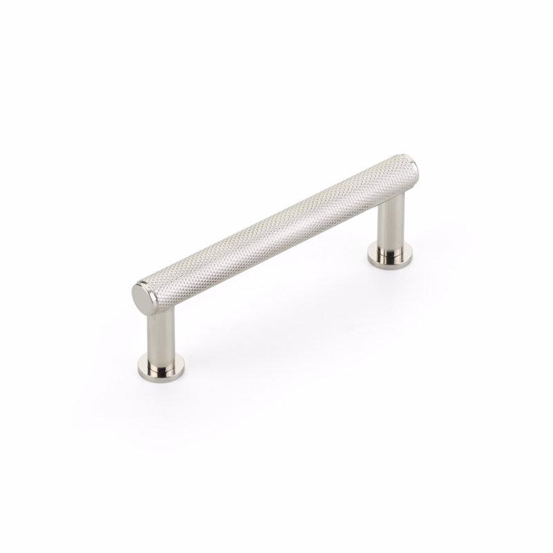 Pub House Bar / Handle Pull, Polished Nickel, 3.5