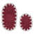 Rouge bordeaux / blanc est en rupture de stock
