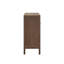 Commode d'appoint tissée 2 portes Bracha