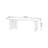 Nut-brown Rectangular Solid Wood desk-1294680262