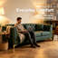 Canapé Chesterfield modulable trois places en similicuir avec pouf, vert-813406953