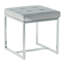 Jacques Steel Accent Stool-296473726