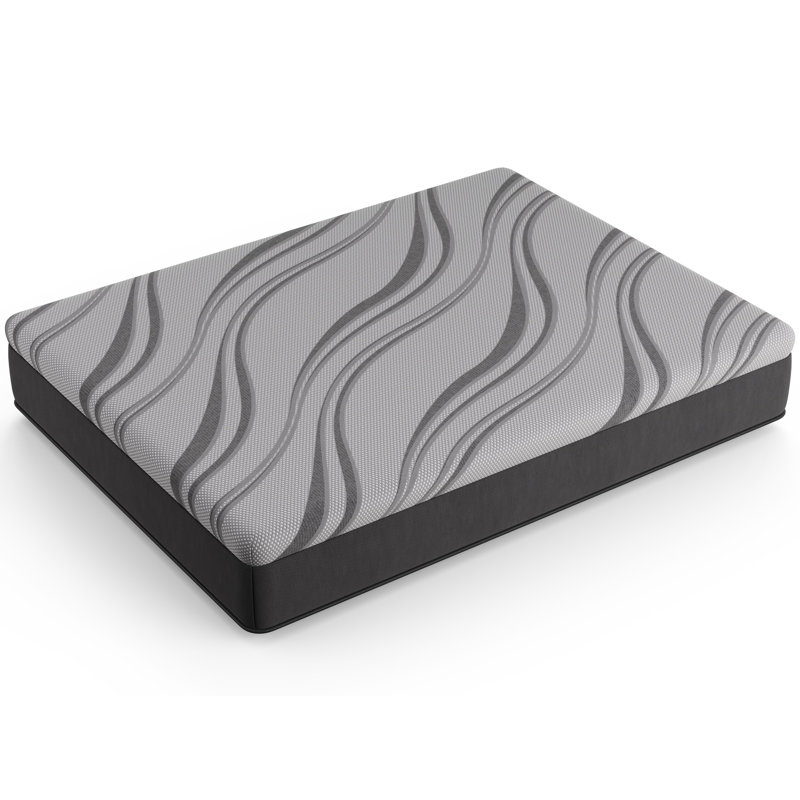 Mousse viscoélastique imprégnée de gel Diamond Pro, ultra-fraîche et réactive, Lit simple