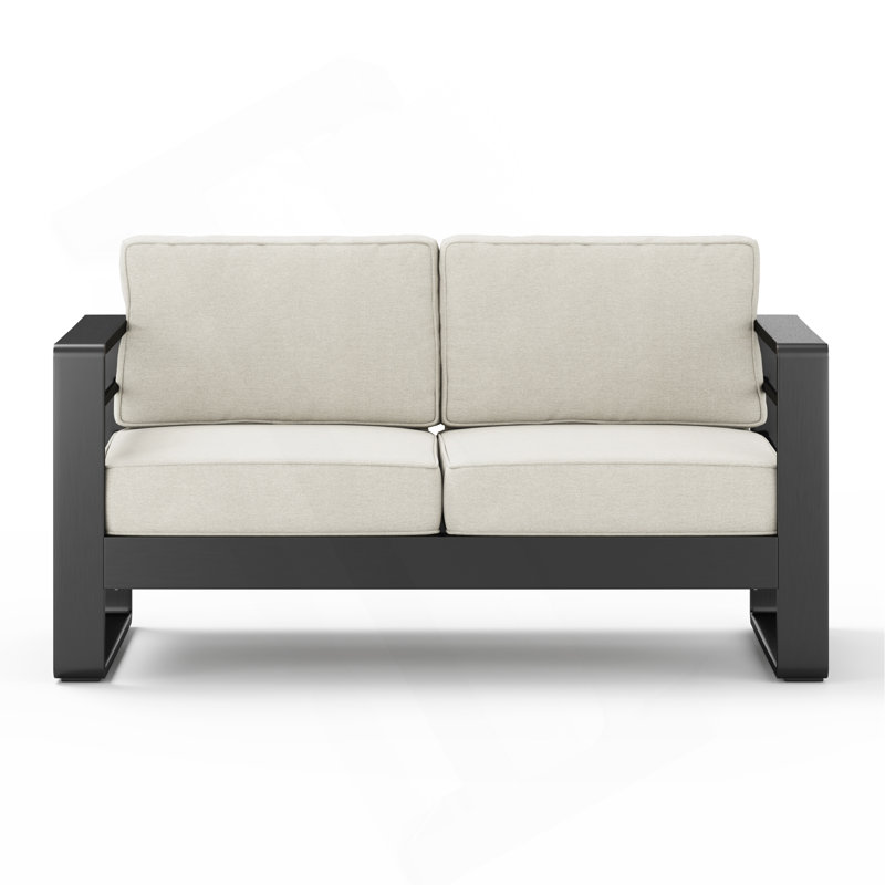 AMOUREUX MAYA BAY MP1, FINITION NOIRE AVEC COUSSIN BEIGE