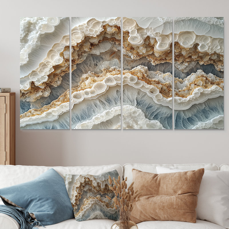 Olius - décoration murale en marbre - art mural moderne, 4, H 28 po x l 48 po