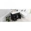 Meuble-lavabo 36 po avec lavabo, armoire de salle de bain avec tiroirs, cadre solide et panneau de fibres à densité moyenne, noir-1479077268
