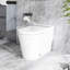 Toilettes allongées CZUBTO07-W Kiddie Furniture 1,28 gallons GPF au sol (siège inclus)