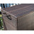 Highland Dunes Ugarte 52.75'' W 150 Gallons Water Resistant Wicker Deck Box with Wheels in Light Brown/Dark Brown