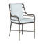 Carmel Patio Dining Armchair with Cushions-63361278-97429131
