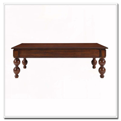 Rectangular Wooden Coffee Table with Storage Drawer