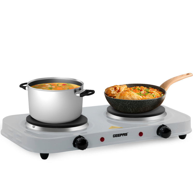 Geepas 2000W Electric Double Hot Plate