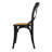 August Grove Donaciano Dining Chair – Solid Wood Farmhouse Side Chair with X-Back Design – Rustic Kitchen & Dining Room Seating-585624591
