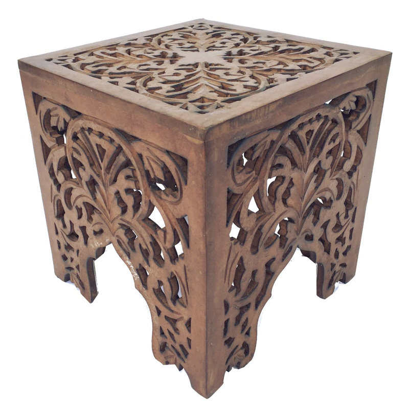 Popovich End Table, Light Brown