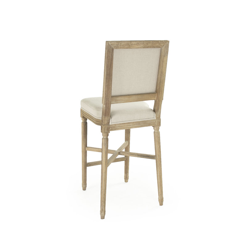 Bodil Yes Stool with Solid Wood Frame, Bar Stool (29" Seat Height)
