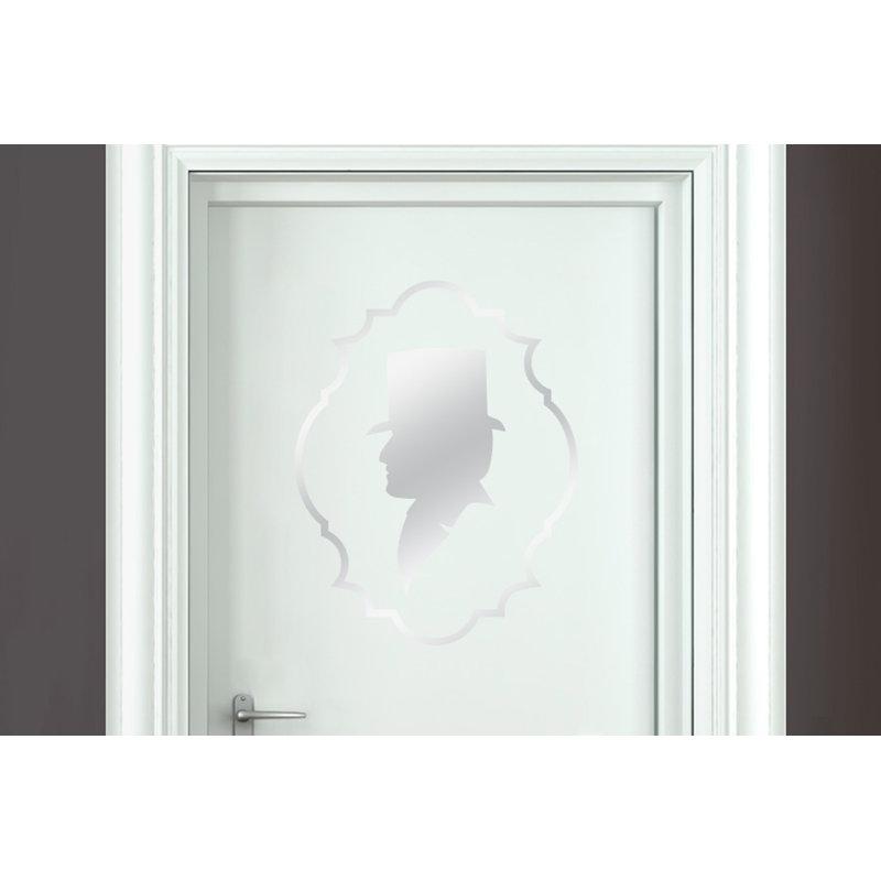 Wall Decal, Shiny Silver