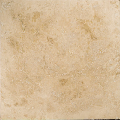 Travertine 24" x 24" Filled and Honed Field Tile in Beige