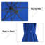 Parasol en porte-à-faux 10 pi Hawkinsville-1817362661