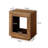 Eymi Manufactured Wood 2-Tier Square End Table