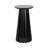 Klarc Modern Round Slatted Wood Drink Table-277339097