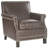 Aleshia Faux Leather Armchair-12618216