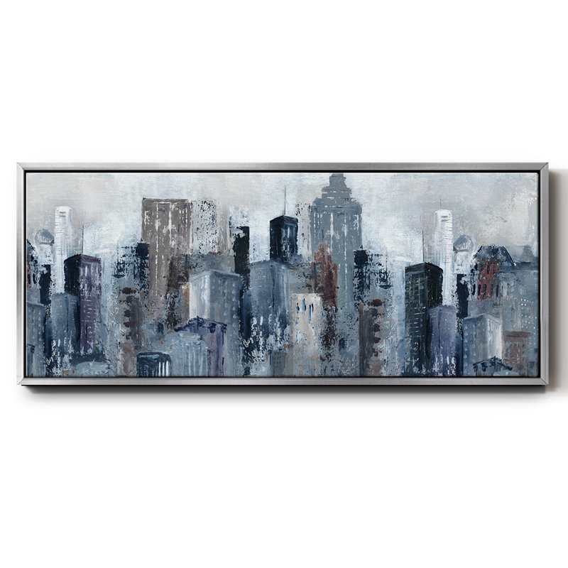 City Mood - Toile encadrée, H 24 po x l 60 po