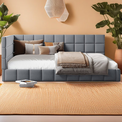 Brunwood Upholstered Velvet Daybed