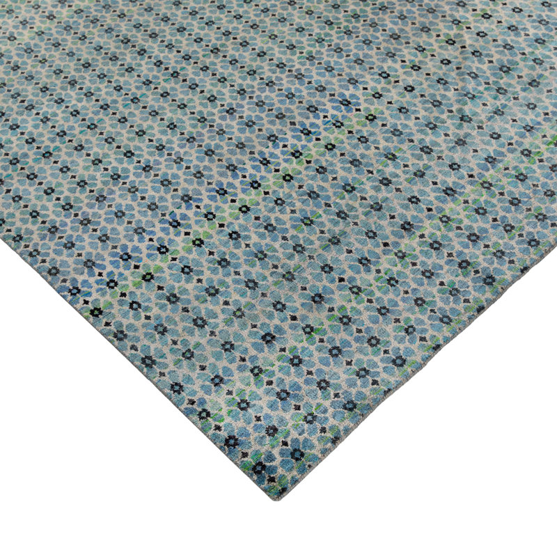 Aura Alchemy Silk Rug - Varanasi, Rectangle 9' x 12'