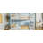 Double-Deck Bed with Stairs, White-1558099632