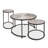 Ensemble de 3 tables basses Ahtsham