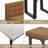Simple and Stylish 5 - Person Breakfast Nook Dining Table Set-113430898