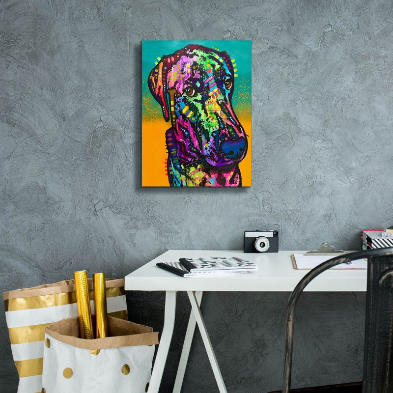 «Never Me» par Dean Russo Studios, art mural sur toile, H 16 po x l 12 po x P 0,75 po